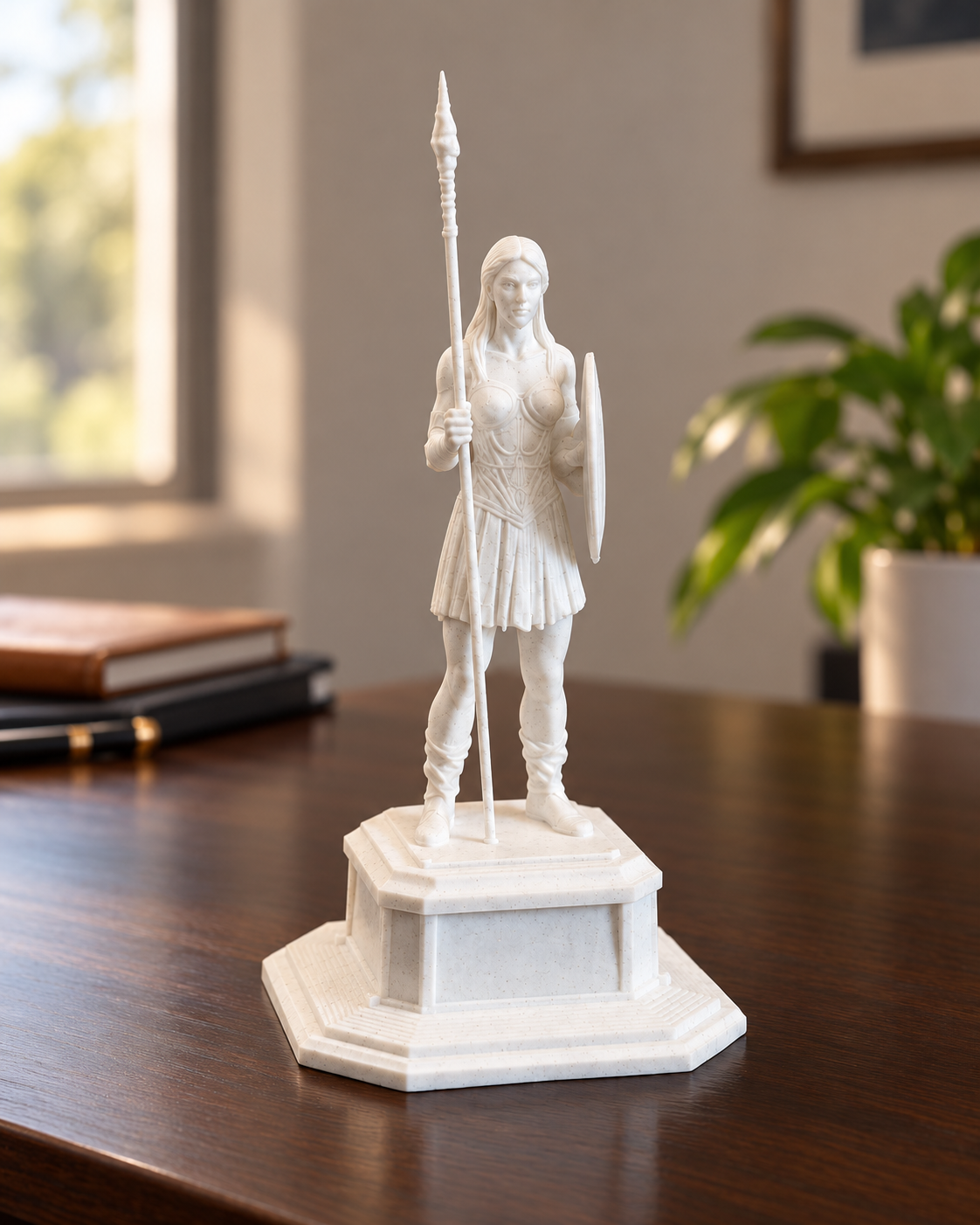 Diritech3D Samsun Amazon Kadını Mızraklı – fotoğraf 4