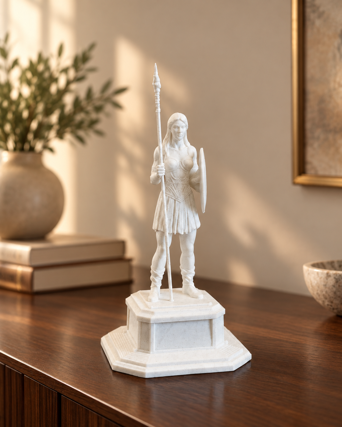 Diritech3D Samsun Amazon Kadını Mızraklı – fotoğraf 3