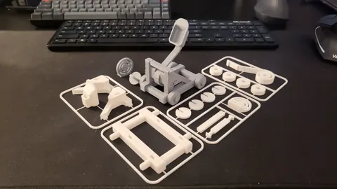 Diritech3D Mini Mancınık Geçmeli Maket Kiti