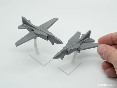 Diritech3D Sürpriz Yumurta Mini MiG Jet Uçağı