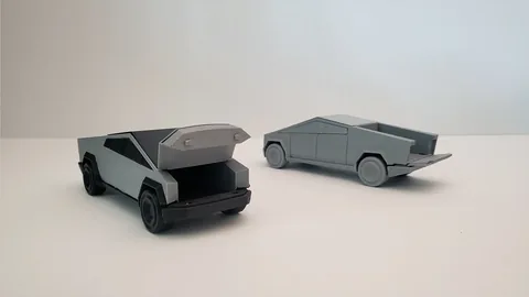Diritech3D Cybertruck Geçmeli Maket Kiti