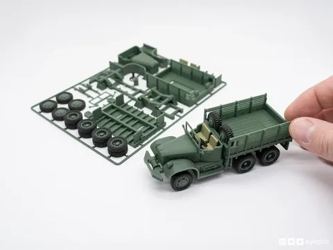 Diritech3D Askerî Kamyon Geçmeli Maket Kiti