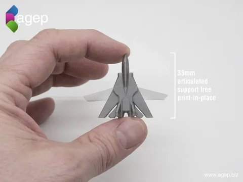 Diritech3D Sürpriz Yumurta Mini Jet Uçağı