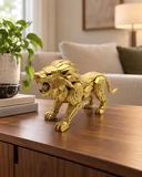 Diritech3D Mekanik Kükreyen Aslan Dekoratif Figür – fotoğraf 2