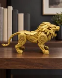 Diritech3D Mekanik Kükreyen Aslan Dekoratif Figür – fotoğraf 3