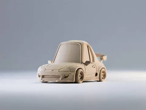 Diritech3D Toyota Supra MK4 2'li Kit Card Set - Tooned ve Classic