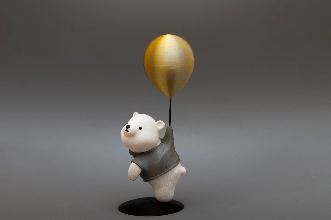 Diritech3D Balonlu Sevimli Ayıcık Dekoratif Figür – fotoğraf 1