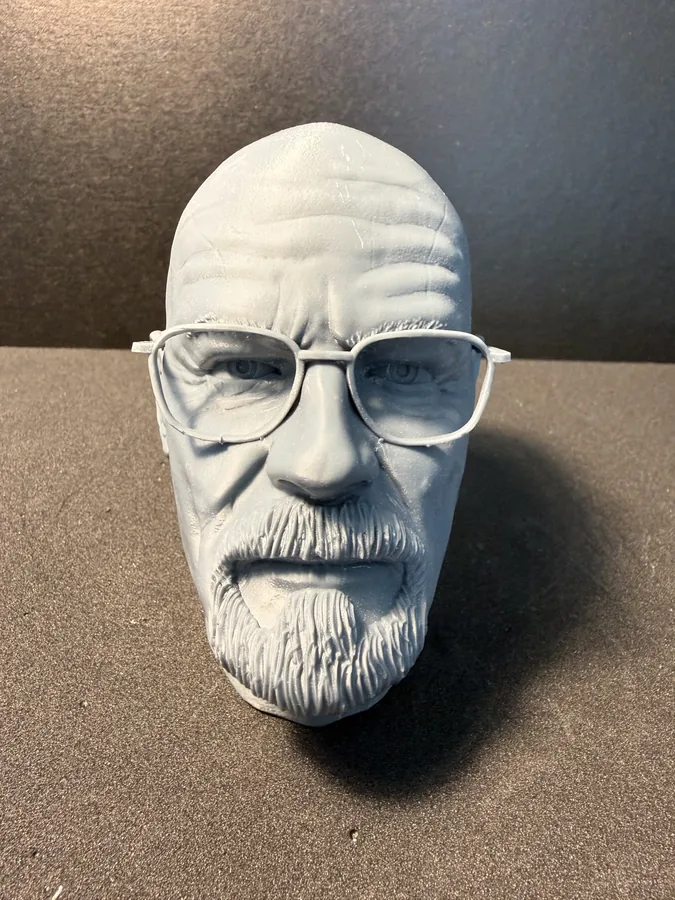 Diritech3D Gözlüklü Kimyager Reçine Büstü - Koleksiyon Dekoru – fotoğraf 1